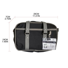 Japanese Student Bags High School Shoulder Bag - Black