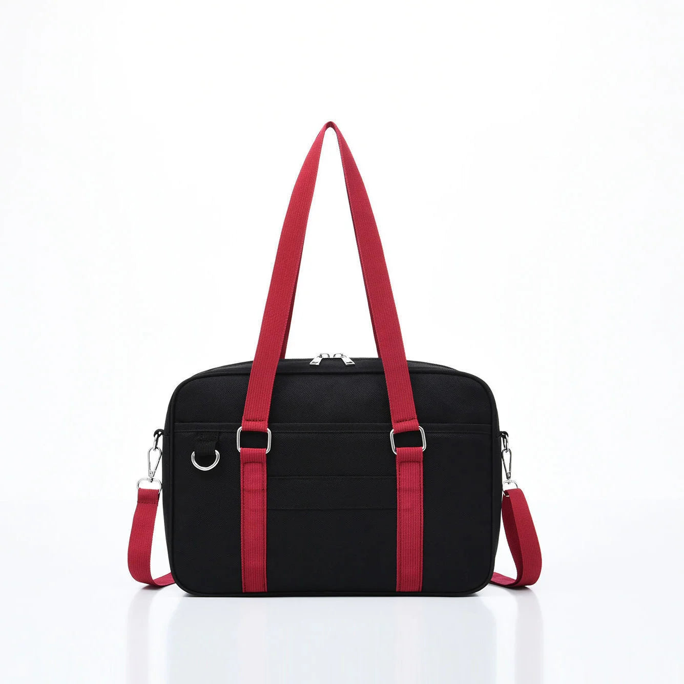 Japanese Style Bag School Girl One Shoulderbag Portable Solid Canvas Shopping