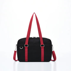 Japanese Style Bag School Girl One Shoulderbag Portable Solid Canvas Shopping