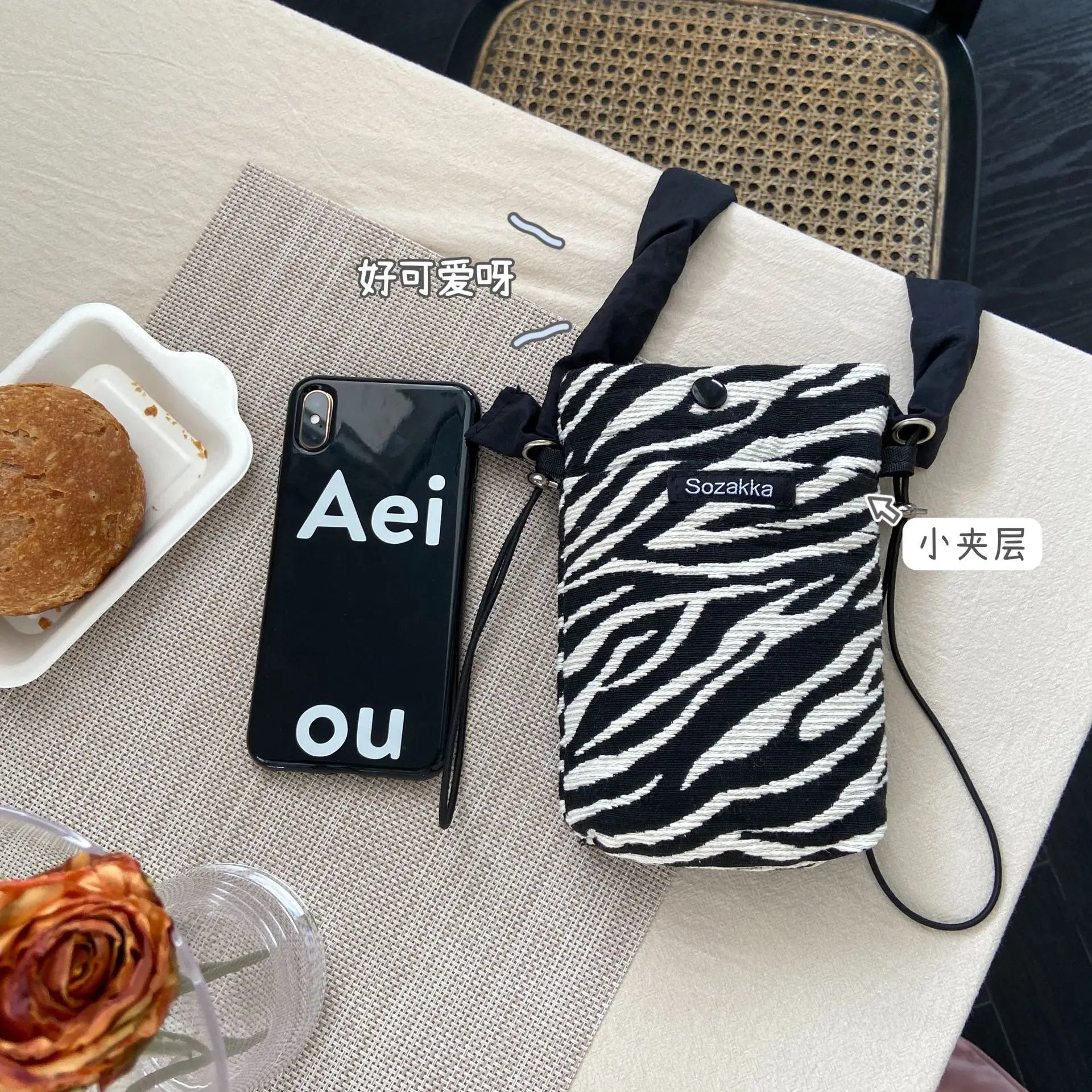 Japanese Style Teenager Shoulder Mobile Phone Bags Mini Ladies Crossbody Bag