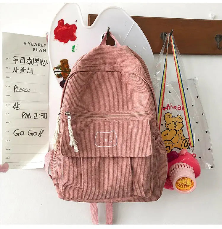Japanese Style Girls School Backpack for College Students