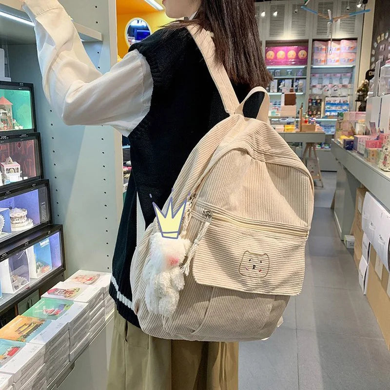 Japanese Style Girls School Backpack for College Students