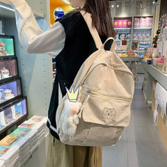 Japanese Style Girls School Backpack for College Students