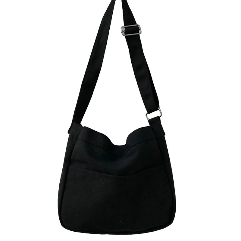Japanese Style Canvas Shoulder Bag Female Handbag Crossbody Bag