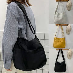 Japanese Style Canvas Shoulder Bag Female Handbag Crossbody Bag