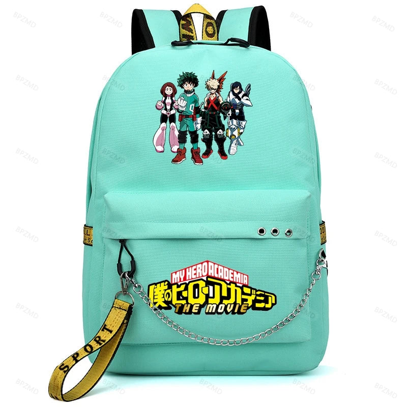 Japanese Women's USB Charging Travel Backpack Waterproof Anti-Theft