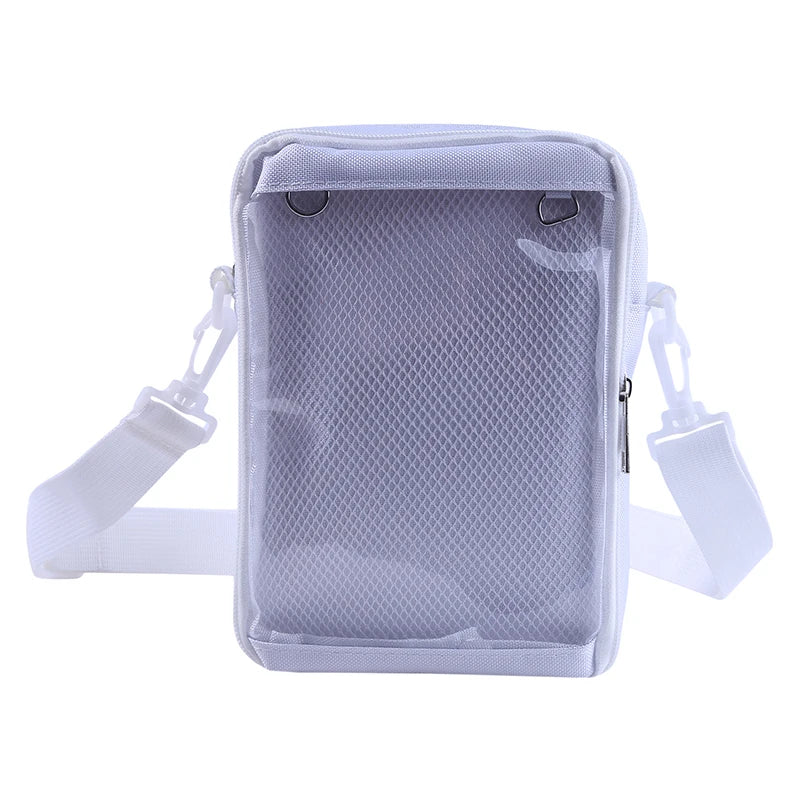 Japanese Transparent Small Square Pain Bag Diagonal Ita Bag