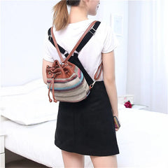 Straw Cross Body Bag Small Messenger Handbag for Women