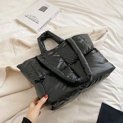 Large Tote Bag for Women High Capacity Solid Shoulder Bag Handbags