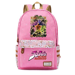 JoJo's Bizarre Adventure Backpack Student Schoolbag Travel Laptop Bag