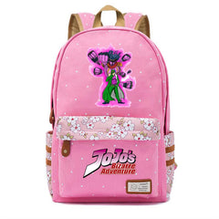 JoJo's Bizarre Adventure Backpack Student Schoolbag Travel Laptop Bag
