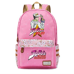 JoJo's Bizarre Adventure Backpack Student Schoolbag Travel Laptop Bag