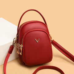 Mini Women Bags Solid Shoulder & Crossbody Bags
