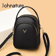 Mini Women Bags Solid Shoulder & Crossbody Bags