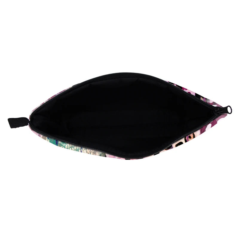 Leopard Makeup Bag Water Resistant Organizer Women Beauty Bag
