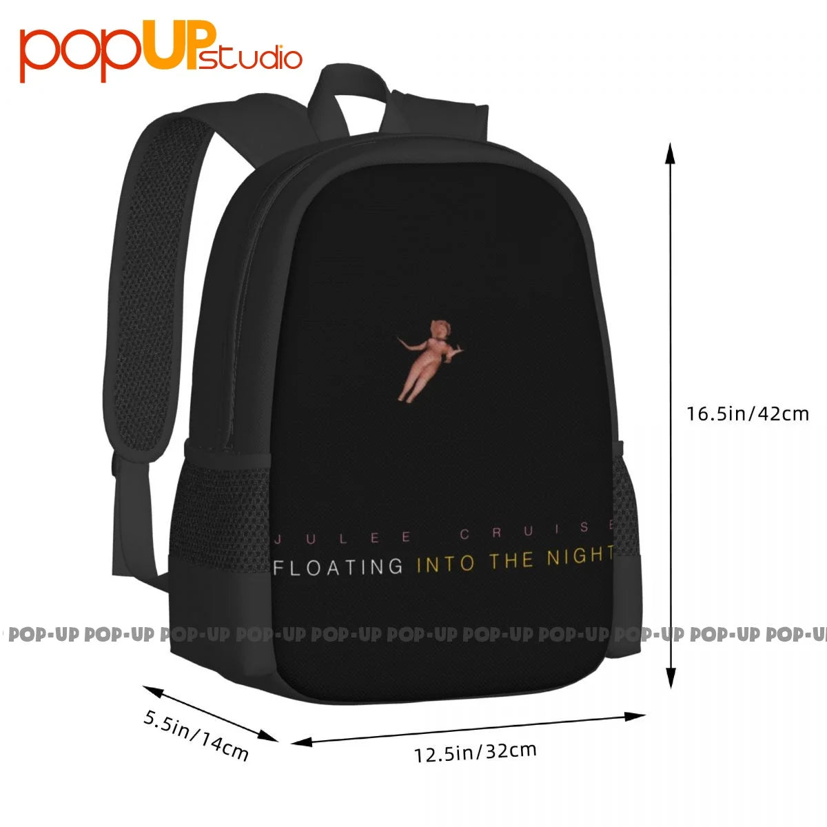 Julee Cruise Floating Into The Night Backpack Large Capacity Print Bag