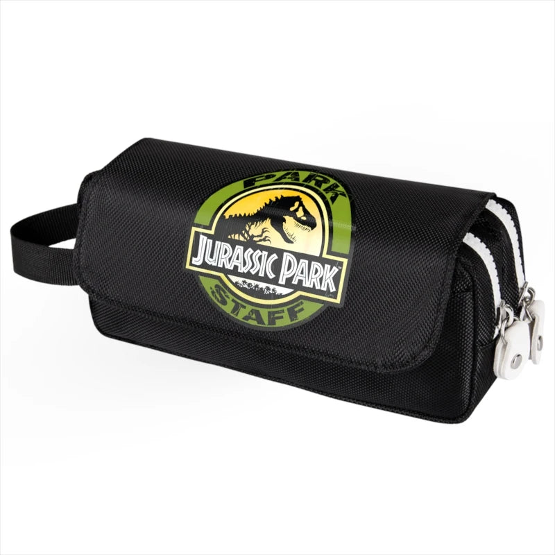 Jurassic Park Tie Dye Print Pencil Case Large Capacity Stationery Box