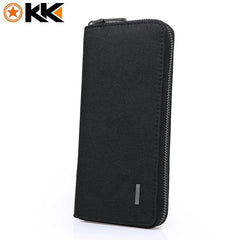 KAKA Men's Long Wallet Clutch Money Clip Coins Pocket Large Capacity