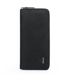 KAKA Men's Long Wallet Clutch Money Clip Coins Pocket Large Capacity
