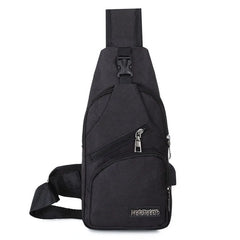 USB Rechargeable Chest Bag for Outdoors