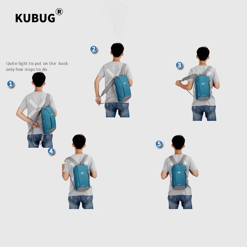 Waterproof Travel Hiking Bag Men Women Child School Camping Backpack