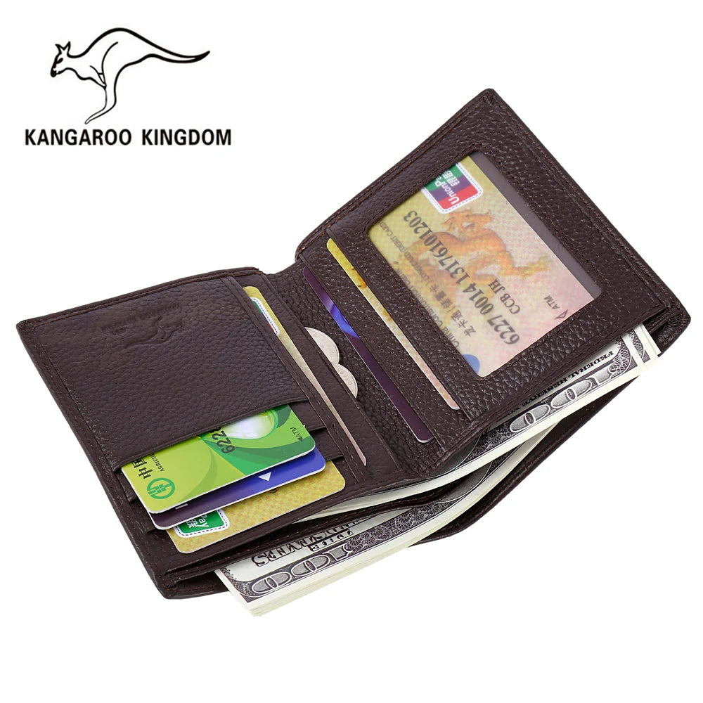 Kangaroo Kingdom Men's Leather Wallet