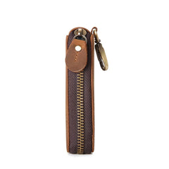 Leather Car Keys Holder Key Pouch Men Key Chain Wallet