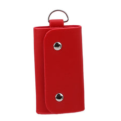 Key Wallet Leather Buckle Key Case High Keys Holder Car Keychain Organizer