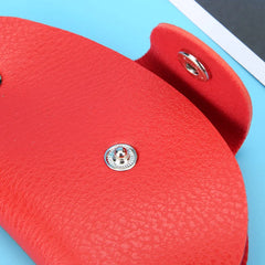 Leather Keychain Key Holder Bag Portable Housekeeper Car Key Holders