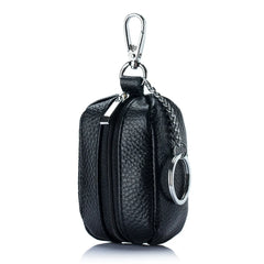 Keychain Wallets Zipper Pouch PU Leather Key Pouch Bag
