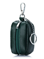 Keychain Wallets Zipper Pouch PU Leather Key Pouch Bag