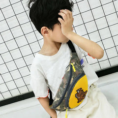 Dinosaur Waist Bag For Kids - Cartoon Fanny Pack