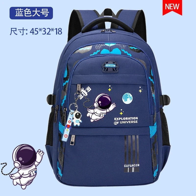 Kids School Backpack Boys Orthopedic Waterproof Primary Schoolbag