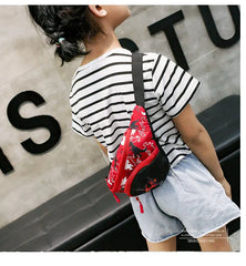 Kids Dinosaur Waist Bag for Outdoor Activities