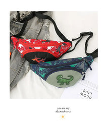 Kids Dinosaur Waist Bag for Outdoor Activities