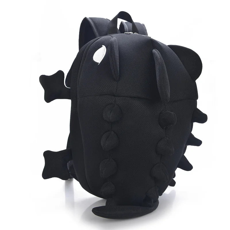 3D Dinosaur Primary Cartoon School Backpack for Kids