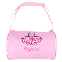 Kids Ballet Dance Bag Sequins Embroidered Duffle Bag Travel Cross
