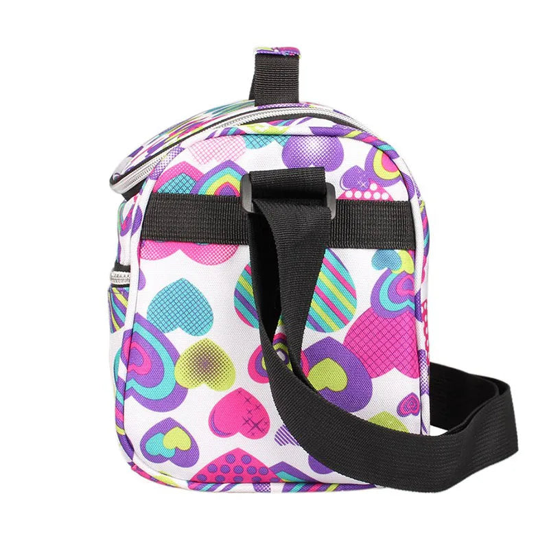 Kids Lunch Bag Thermal Insulated Picnic Cooler Box for School Work