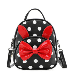Kids Mini Backpack Dot School Bags Baby Girls Travel Toddler Back Pack