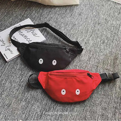 Kids Waist Pack Eyes Chest Bag Boy Girl Adjustable Fanny Belt Bags