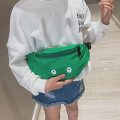 Kids Waist Pack Eyes Chest Bag Boy Girl Adjustable Fanny Belt Bags