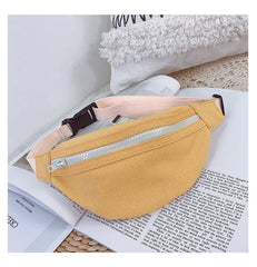 Personalized Kids Waist Pack Adjustable Fanny Belt Bags
