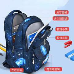 Kids Backpack for Boys Large Orthopedic Waterproof Schoolbag