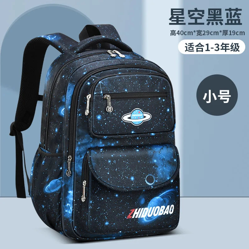 Kids Backpack for Boys Large Orthopedic Waterproof Schoolbag
