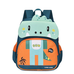 Kids Dinosaur Backpack, Cartoon Schoolbag for 3-6 Year Olds