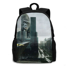 King Kong Banana Town Large Capacity Backpack