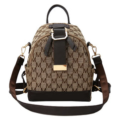 Knitting Letter Women Small Backpack School Bag for Teenager Girls