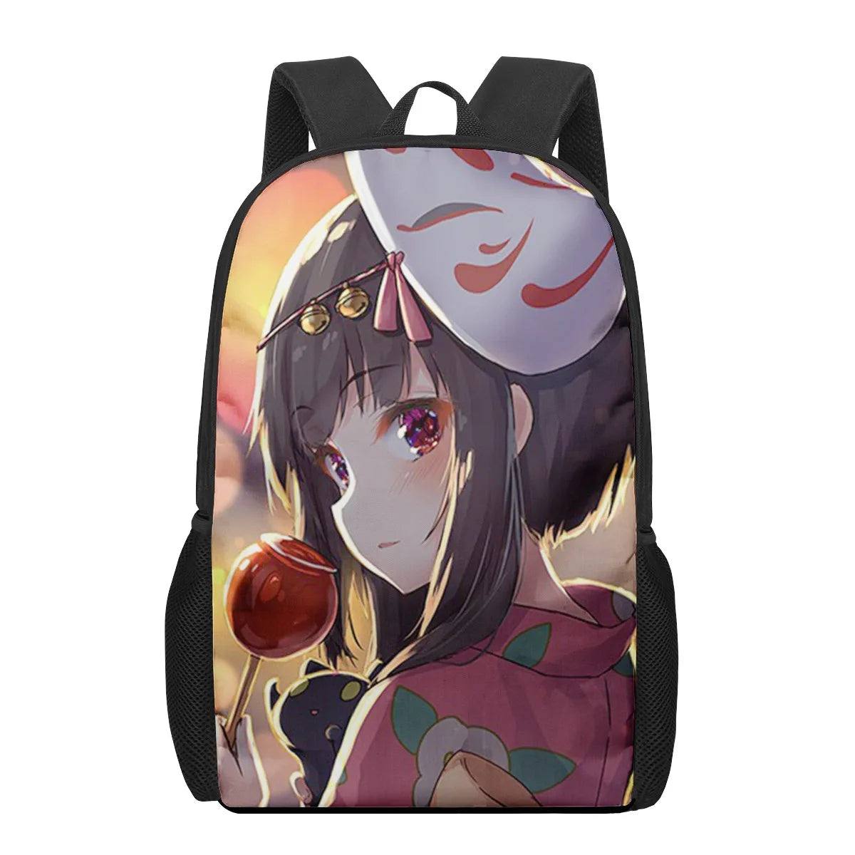 Konosuba Megumin Anime 3D Pattern School Bag for Children Girls Boys