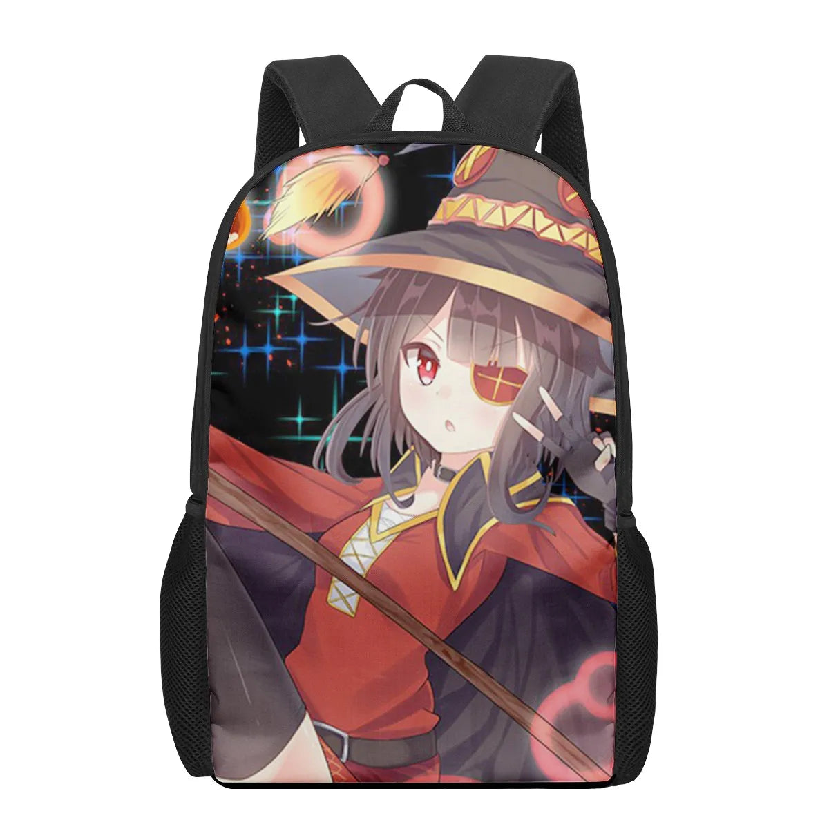 Konosuba Megumin Anime 3D Pattern School Bag for Children Girls Boys