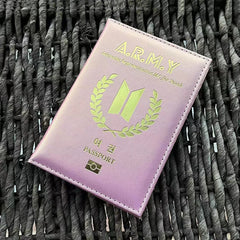 Korea Army Kingdom Kpop Passport Cover Military